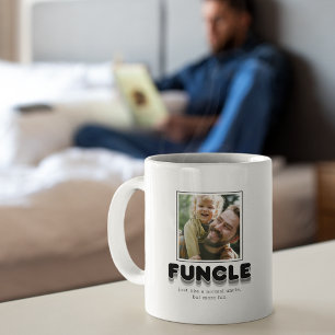 Caneca De Café Foto do Tio Funcle Moderno