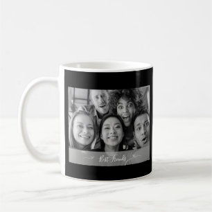 Caneca De Café Foto dos melhores amigos preto e branco
