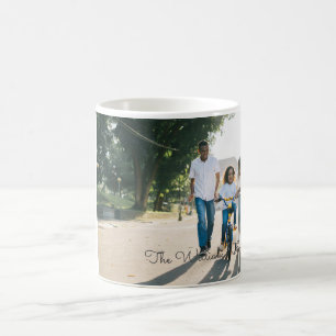 Caneca De Café Foto e texto personalizados