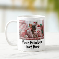 Foto e texto personalizados