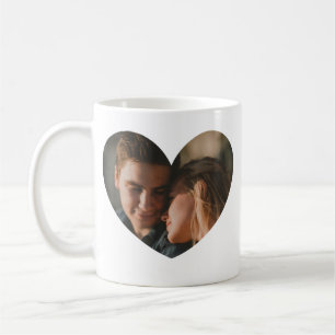 Caneca De Café Foto maravilhosa de Casal Heart Frame Mug
