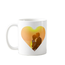 Foto Mínima Em Forma De Coração - Eu Amo Você Com 