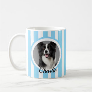 Caneca De Café Foto & Nome de Animal de Estimação Personalizado F