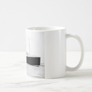 Caneca De Café Foto original da safra do Titanic