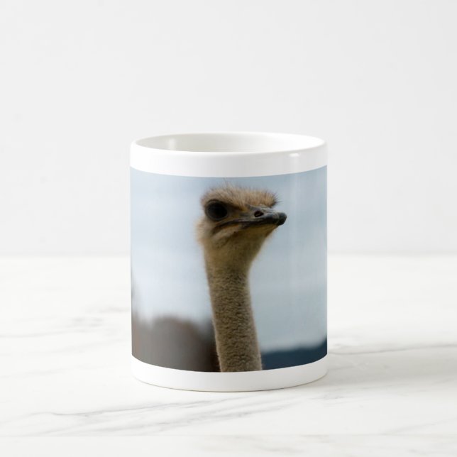 Caneca De Café Foto parva dos animais selvagens da cara da (Centro)