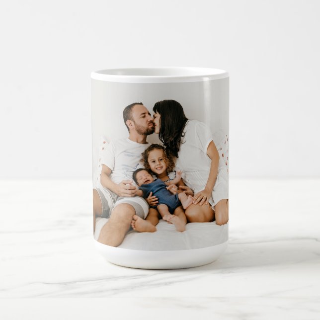 Caneca De Café Foto Personalizada (Centro)