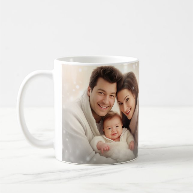 Caneca De Café Foto personalizada (Adicionar sua própria foto e/o (Esquerda)