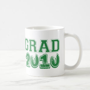 Caneca De Café Foto personalizada da classe verde de graduação an