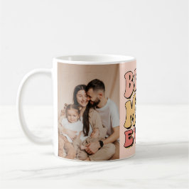 Caneca De Café Foto Personalizada Da Melhor Mãe