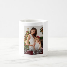 Caneca De Café Foto personalizada da melhor mãe de sempre
