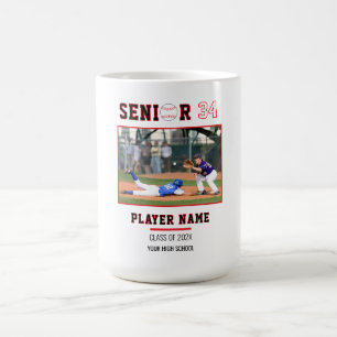 Caneca De Café Foto Personalizada da Noite de Gala do Beisebol Se