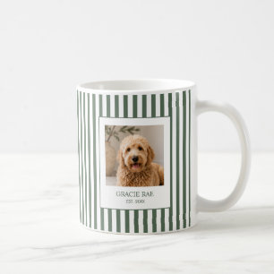 Caneca De Café Foto Personalizada de Animal de Estimação Clássico