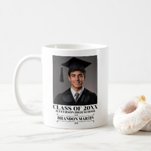 Caneca De Café Foto Personalizada de Formatura Graduado de 2026 O