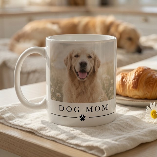 Caneca De Café Foto Personalizada de Mãe de Cachorro Presente de  (Criador carregado)