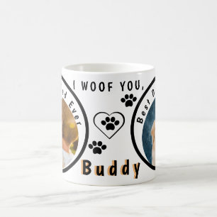 Caneca De Café Foto personalizada de Pet do melhor Pai do mundo