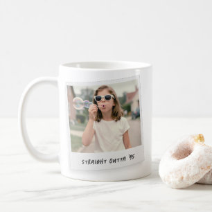 Caneca De Café Foto Personalizada Divertida Retro 