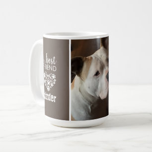 Caneca De Café Foto Personalizada do Cachorro de Estimação Amado