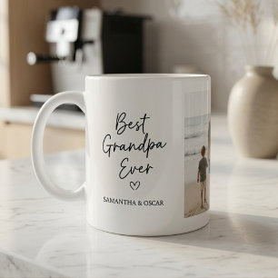 Caneca De Café Foto Personalizada do Melhor Avô de Todos