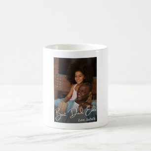 Caneca De Café Foto personalizada do melhor Pai nunca