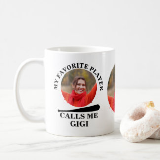 Caneca De Café Foto personalizada em forma de baseball, minha bol