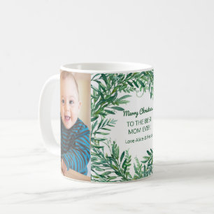 Caneca De Café Foto personalizada Melhor Mola de Natal Mãe