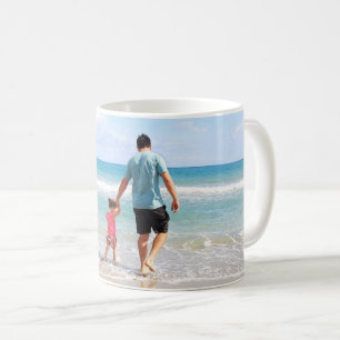 Caneca De Café Foto personalizada Panorâmica do solteiro