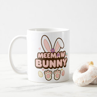Caneca De Café Foto personalizada - Páscoa "MeeMaw Bunny"