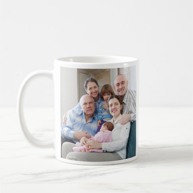 Caneca De Café Foto personalizada personalizada de mug de fotos p (Esquerda)