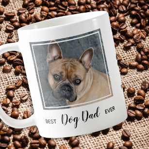 Caneca De Café Foto personalizada Pet do Pai de cães
