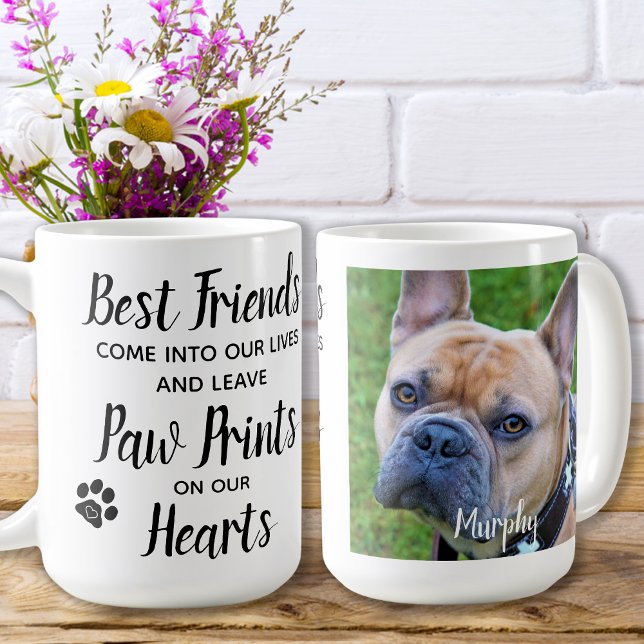 Caneca De Café Foto Personalizada Pet Memorial Coffee Mug (Criador carregado)