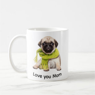 Caneca De Café Foto personalizada simples e moderna de Pet Coffee