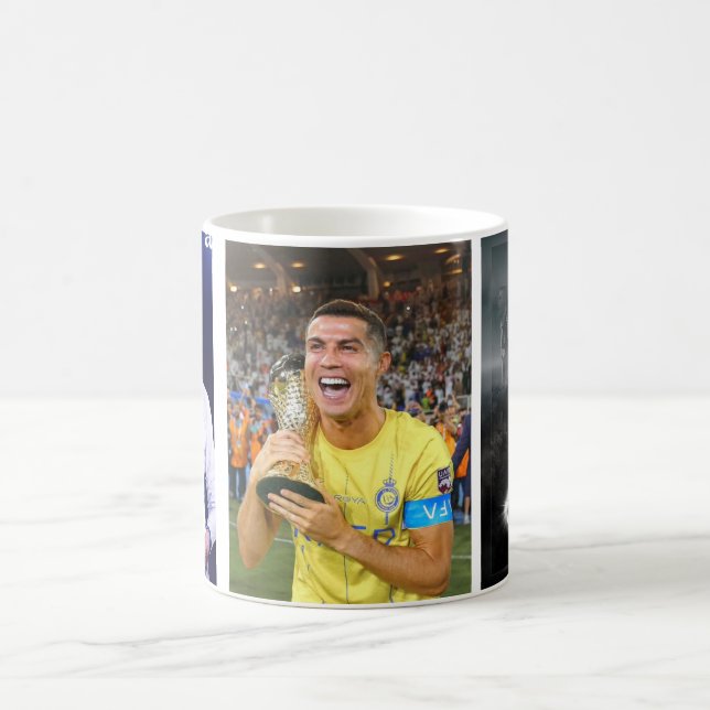 Caneca De Café Foto Ronaldo em Mug (Centro)