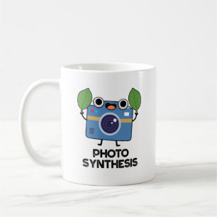 Caneca De Café Foto sintetizada - Câmera Cute Pun
