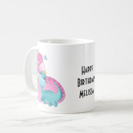 Caneca De Café Fotografia Com Texto Para Crianças | Dinossauros