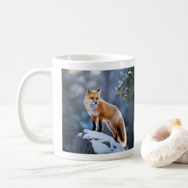 Caneca De Café Fotografia da Fox Maiestosa de Inverno