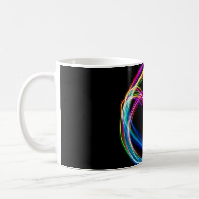 Caneca De Café Fotografia das luzes no tempo (Esquerda)