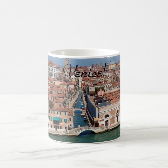 Caneca De Café Fotografia de Veneza, Itália impressa em Mug (Centro)