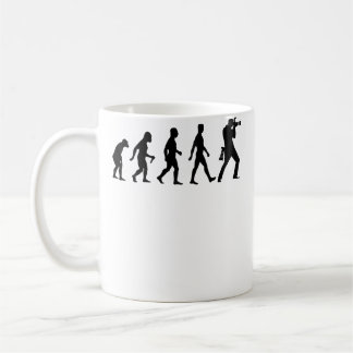 Caneca De Café Fotografia Divertida - Evolução do Fotógrafo
