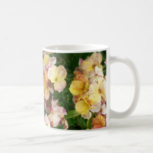 Caneca De Café Fotografia dos Walllows Rosa-Rosa-Creme