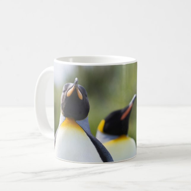 Caneca De Café Fotografia orgulhosa do rei dos pinguins (Frente Esquerda)