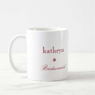 Caneca De Café Fotografia personalizada - argyle pré-ppy bridesma