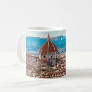 Caneca De Café Fotografia Personalizada de Florença na Itália
