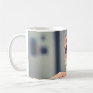Caneca De Café Fotografia seletiva do sorvete de chocolate
