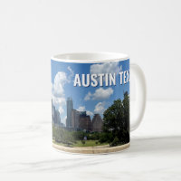 Fotografia Skyline na Cidade de Austin do Texas