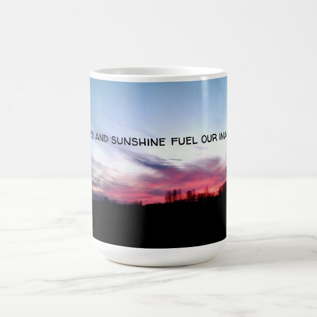 Caneca De Café Fotografia Sunset | Mug (Centro)