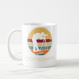 Caneca De Café Fotografia Vintge Fotógrafo