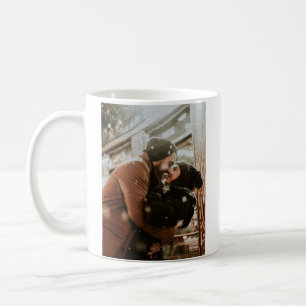 Caneca De Café Fotografias e Nomes Personalizados   Primeiro Nata