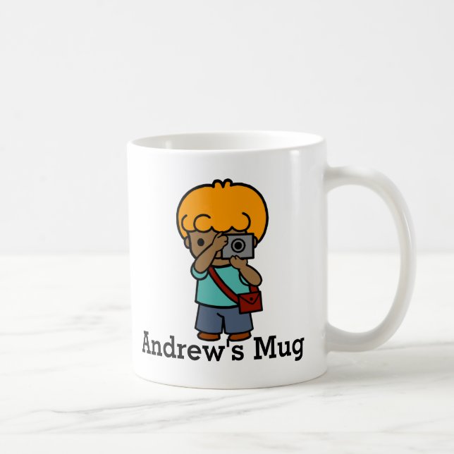 Caneca De Café Fotógrafo (Direita)