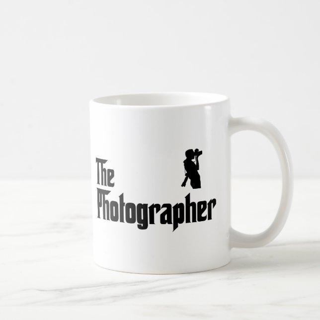 Caneca De Café Fotógrafo (Direita)