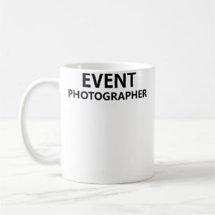 Caneca De Café Fotógrafo de Evento Funcionário Oficial Empregado